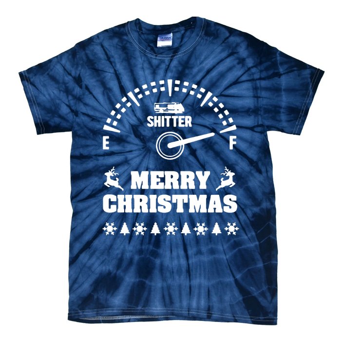 Shitters Full Christmas Tie-Dye T-Shirt