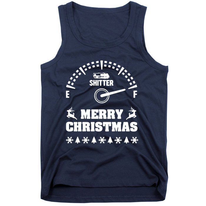 Shitters Full Christmas Tank Top