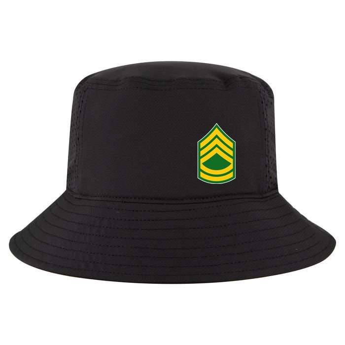 Sergeant First Class Military Badge Cool Comfort Performance Bucket Hat