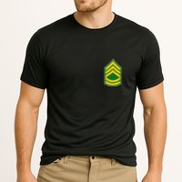 Sergeant First Class Military Badge Performance Shirt
