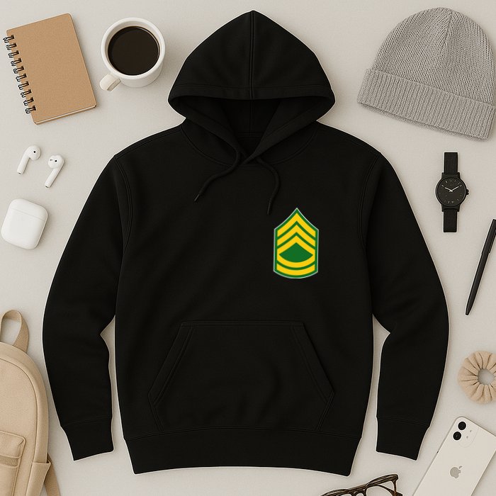 Sergeant First Class Military Badge Hoodie