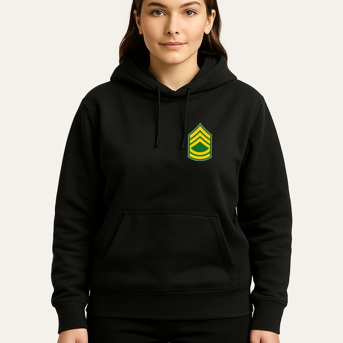 Sergeant First Class Military Badge Hoodie