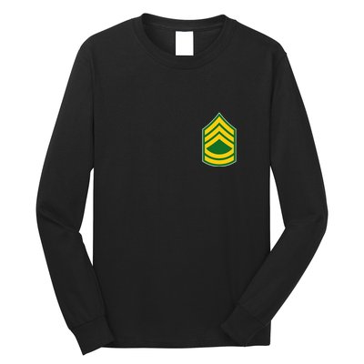 Sergeant First Class Military Badge Long Sleeve Shirt