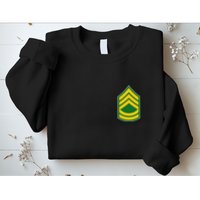 Sergeant First Class Military Badge Sweatshirt