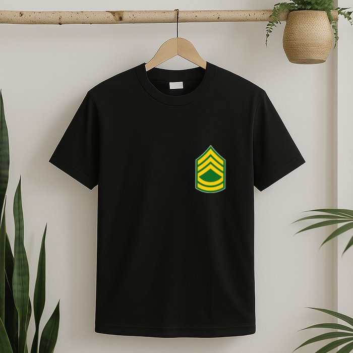 Sergeant First Class Military Badge T-Shirt