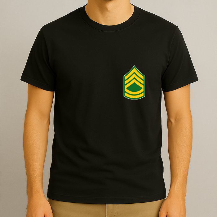 Sergeant First Class Military Badge T-Shirt