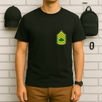 Sergeant First Class Military Badge T-Shirt