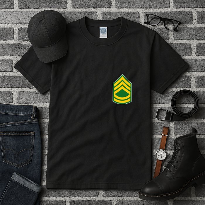 Sergeant First Class Military Badge Tall T-Shirt
