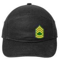 Sergeant First Class Military Badge 7-Panel Snapback Hat