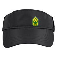 Sergeant First Class Military Badge Adult Drive Performance Visor