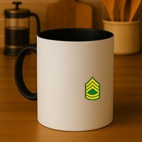 Sergeant First Class Military Badge Mug
