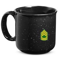 Sergeant First Class Military Badge 15oz Campfire Ceramic Mug