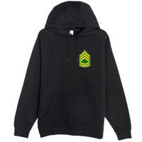 Sergeant First Class Military Badge Premium Pullover Hoodie