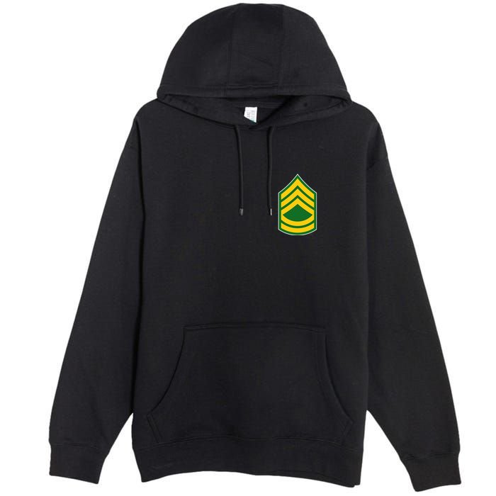 Sergeant First Class Military Badge Premium Pullover Hoodie