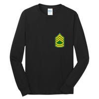 Sergeant First Class Military Badge Tall Long Sleeve T-Shirt