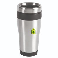 Sergeant First Class Military Badge 16oz Travel Tumbler