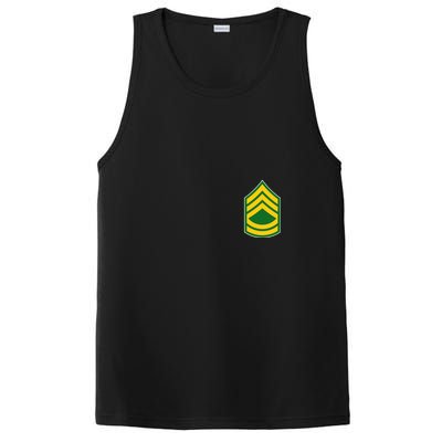 Sergeant First Class Military Badge PosiCharge Competitor Tank