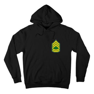 Sergeant First Class Military Badge Tall Hoodie