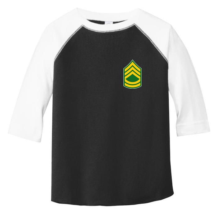 Sergeant First Class Military Badge Toddler Fine Jersey T-Shirt