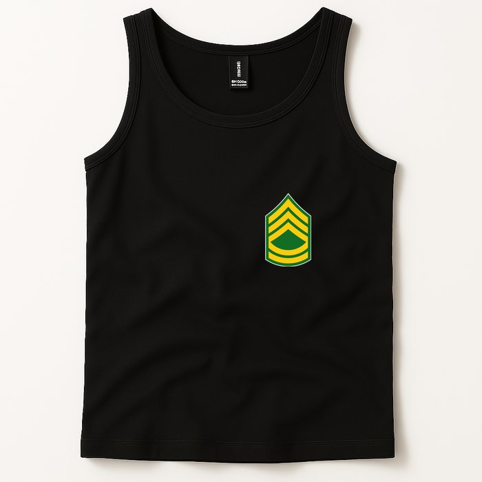 Sergeant First Class Military Badge Tank Top