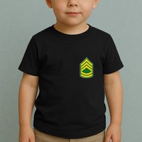 Sergeant First Class Military Badge Toddler T-Shirt