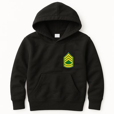 Sergeant First Class Military Badge Kids Hoodie