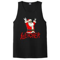 Sleigher Funny Christmas Heavy Metal Music Gifts PosiCharge Competitor Tank