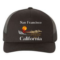 San Francisco California Cityscape Yupoong Adult 5-Panel Trucker Hat