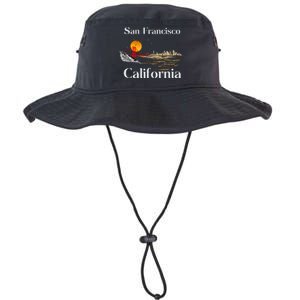 San Francisco California Cityscape Legacy Cool Fit Booney Bucket Hat