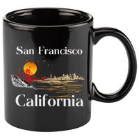 San Francisco California Cityscape 11oz C Handle Ceramic Mug