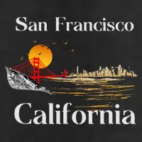 San Francisco California Cityscape 11oz C Handle Ceramic Mug