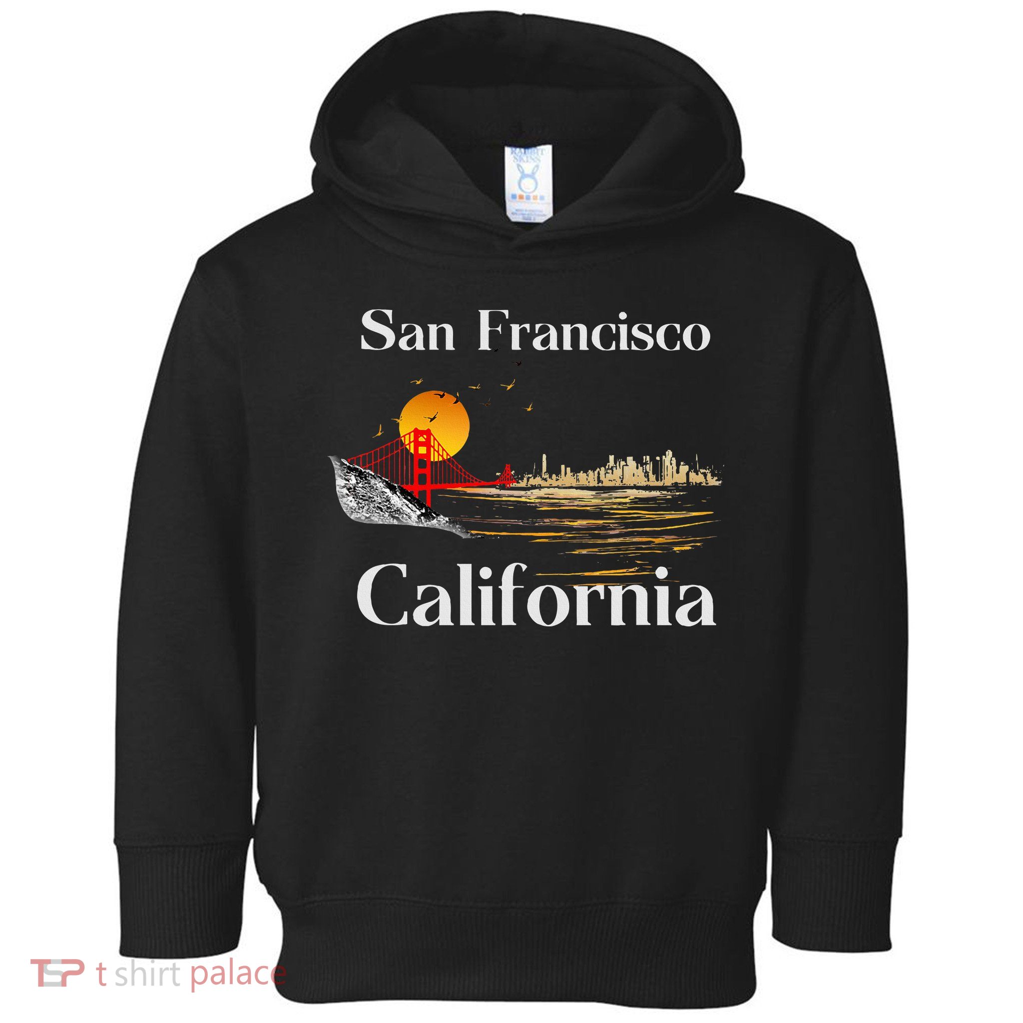 San Francisco California Cityscape Toddler Hoodie