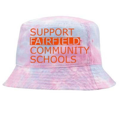 Support Fairfield Community Schools Tie-Dyed Bucket Hat