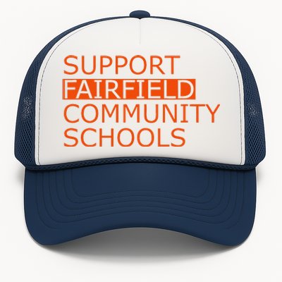 Support Fairfield Community Schools Trucker Hat