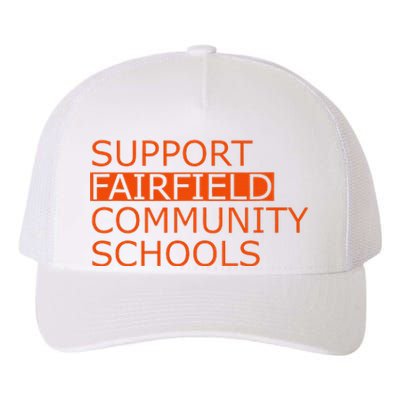 Support Fairfield Community Schools Yupoong Adult 5-Panel Trucker Hat