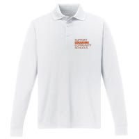 Support Fairfield Community Schools Performance Long Sleeve Polo