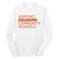 Support Fairfield Community Schools Long Sleeve Shirt