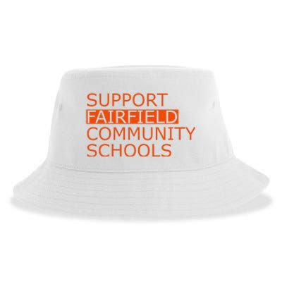 Support Fairfield Community Schools Sustainable Bucket Hat