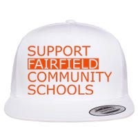 Support Fairfield Community Schools Flat Bill Trucker Hat