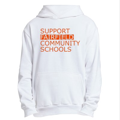 Support Fairfield Community Schools Urban Pullover Hoodie