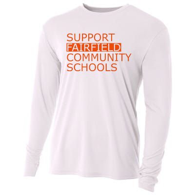 Support Fairfield Community Schools Cooling Performance Long Sleeve Crew