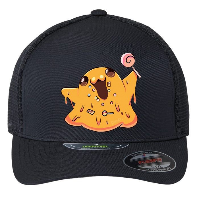 SCP Foundation Cute SCP 999 Tickle Monster Flexfit Unipanel Trucker Cap