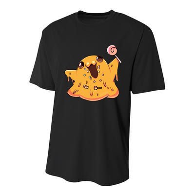 SCP Foundation Cute SCP 999 Tickle Monster Youth Performance Sprint T-Shirt