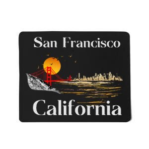 San Francisco California Cityscape Mousepad