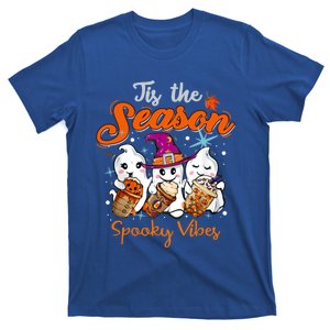 Spooky Fall Coffee Halloween Cute Ghost In Great Gift T-Shirt