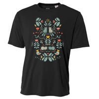 Swedish Folk Cats Cooling Performance Crew T-Shirt