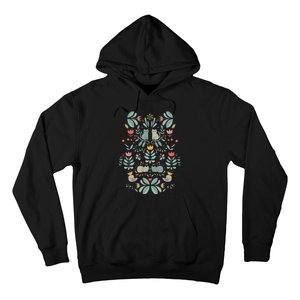 Swedish Folk Cats Hoodie