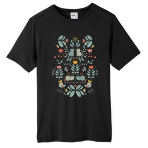 Swedish Folk Cats Tall Fusion ChromaSoft Performance T-Shirt