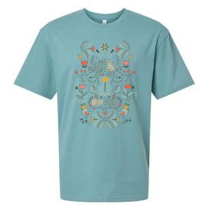 Swedish Folk Cats Sueded Cloud Jersey T-Shirt