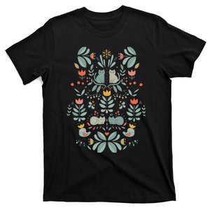 Swedish Folk Cats T-Shirt